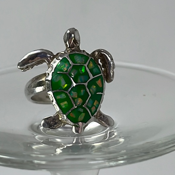 Turtle Ring. Adjustable. - Picture 1 of 6